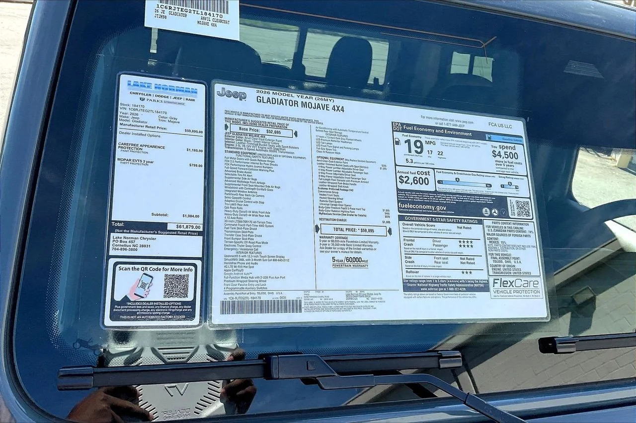 New 2026 Anvil Clearcoat Jeep Mojave image 32