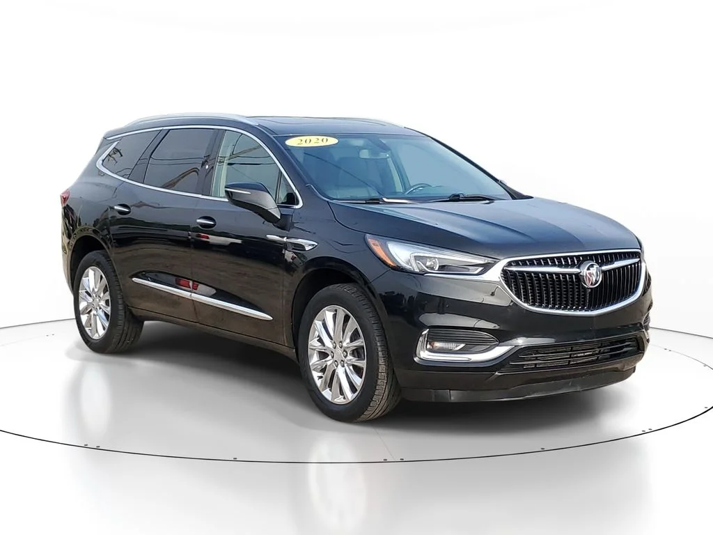 Used 2020 Buick Enclave Essence with VIN 5GAERBKW1LJ195017 for sale in Clare, MI
