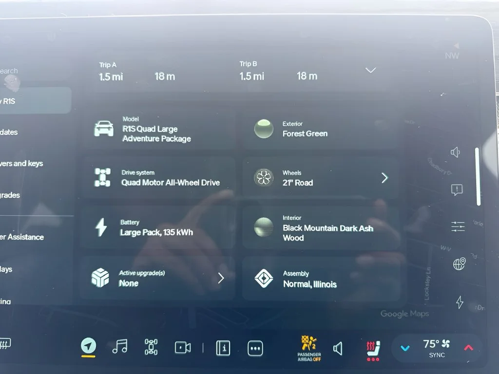 Used 2024 Green Rivian Adventure Quad Motor Large Pack image 25