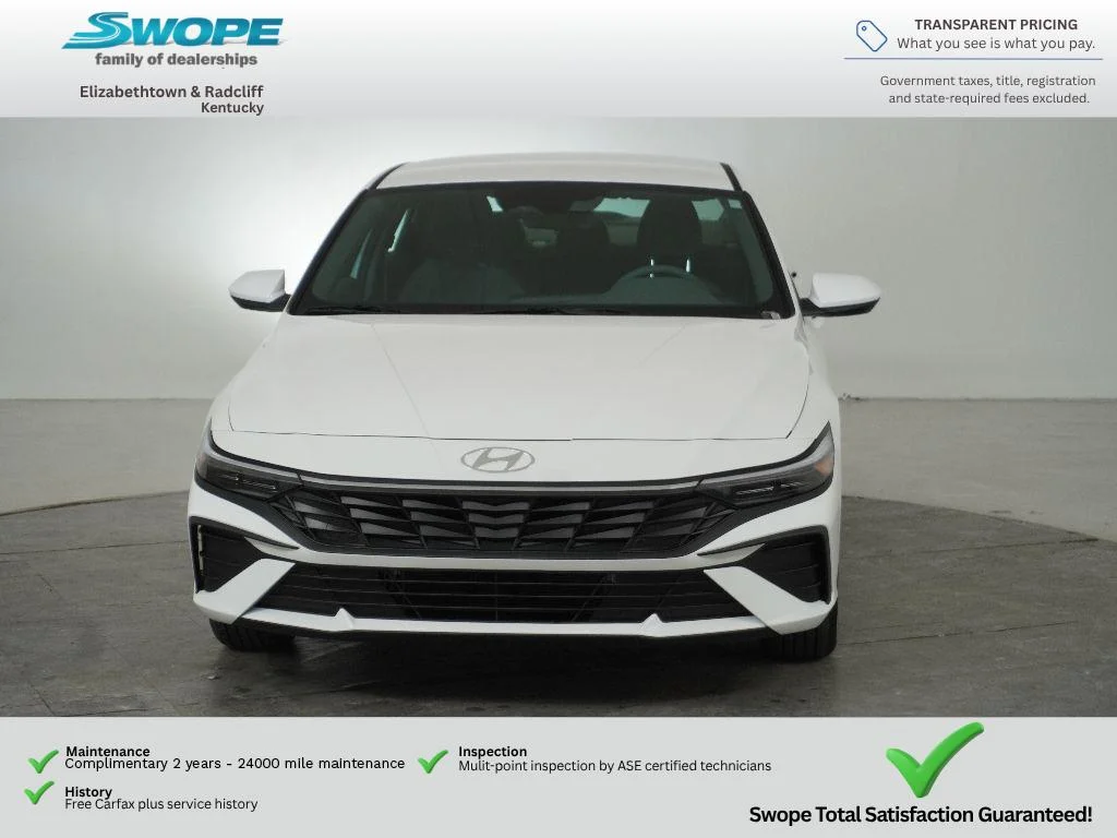 New 2026 Serenity White Hyundai Blue image 8