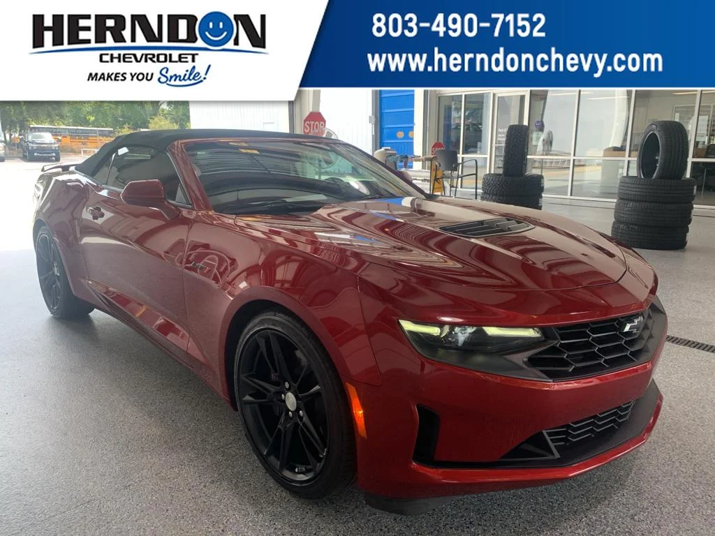 Radiant Red Tintcoat 2024 Chevrolet Camaro Convertible Rear-Wheel Drive Automatic