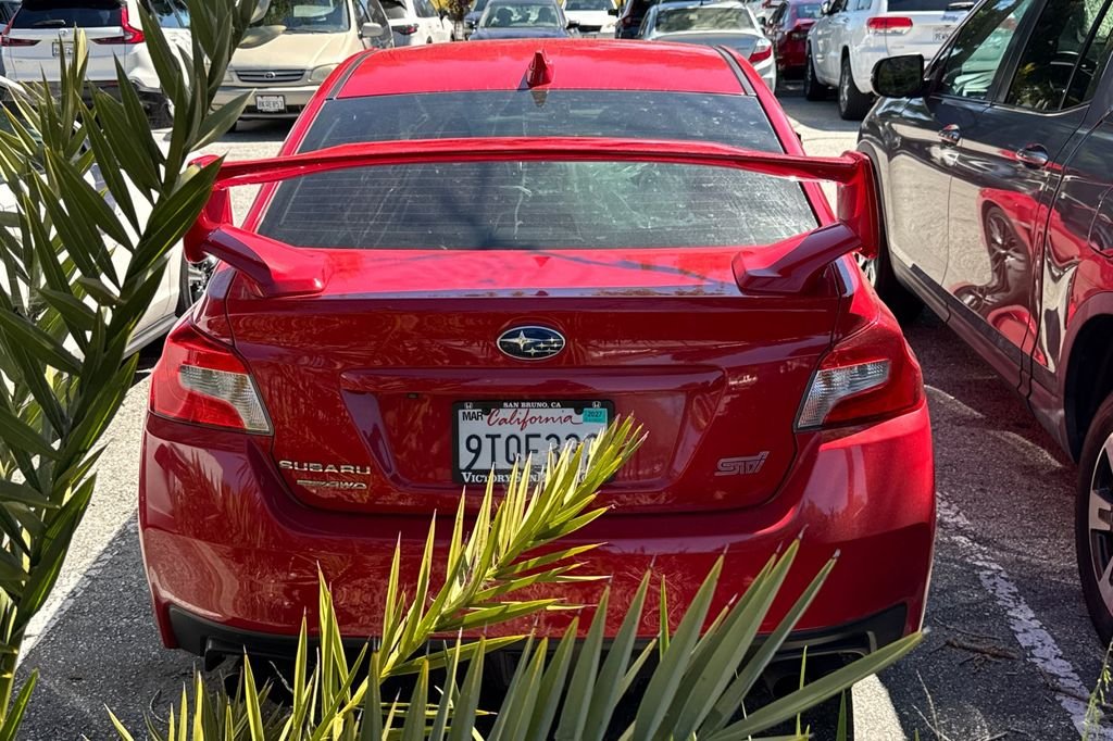 Used 2017 Pure Red Subaru STi image 6