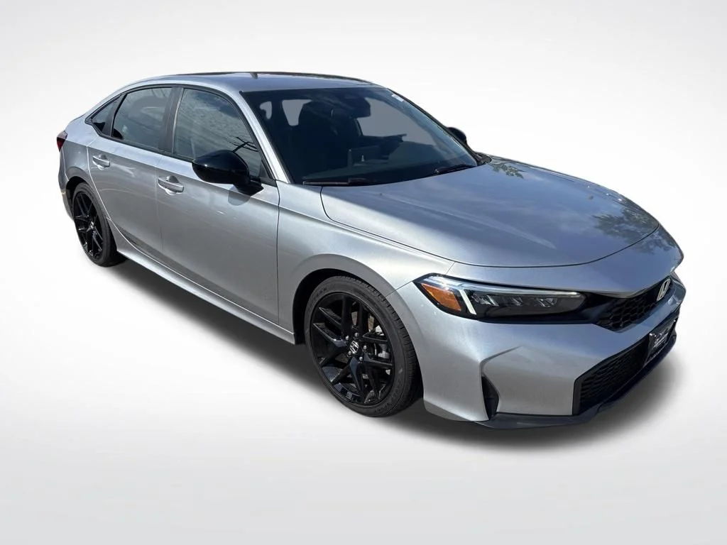 Used 2025 Solar Silver Metallic Honda Sport image 6