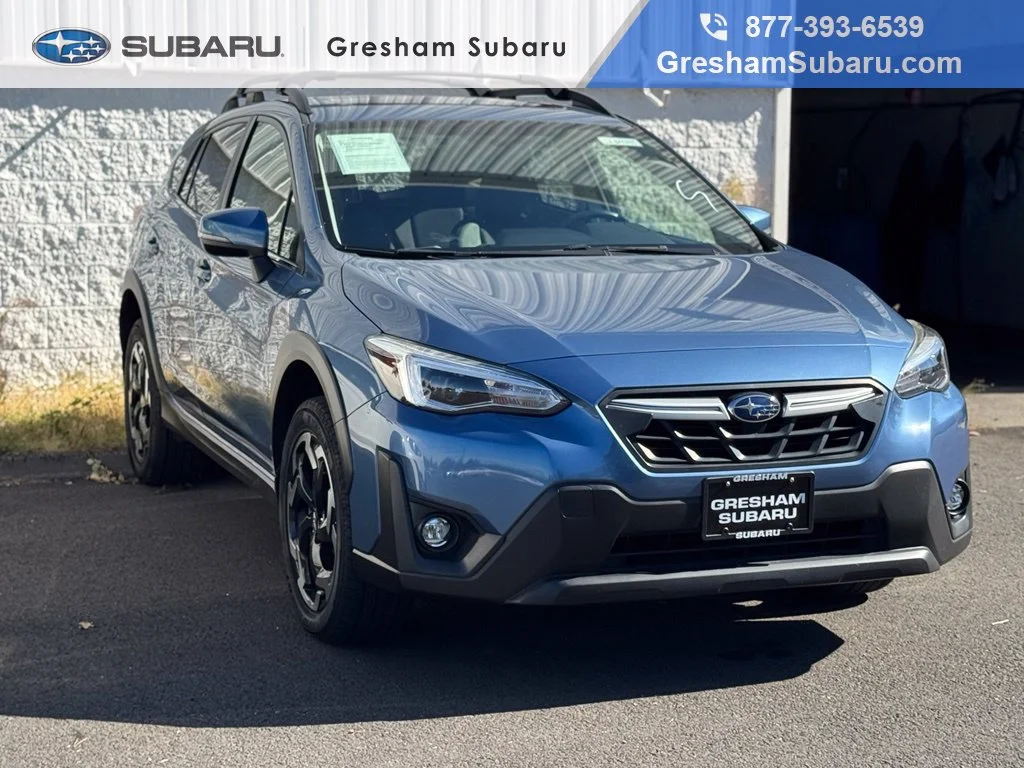 Used 2021 Horizon Blue Pearl Subaru Limited image 1