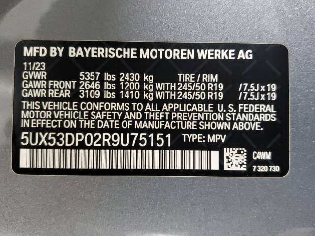 Used 2024 Gray BMW xDrive30i image 34