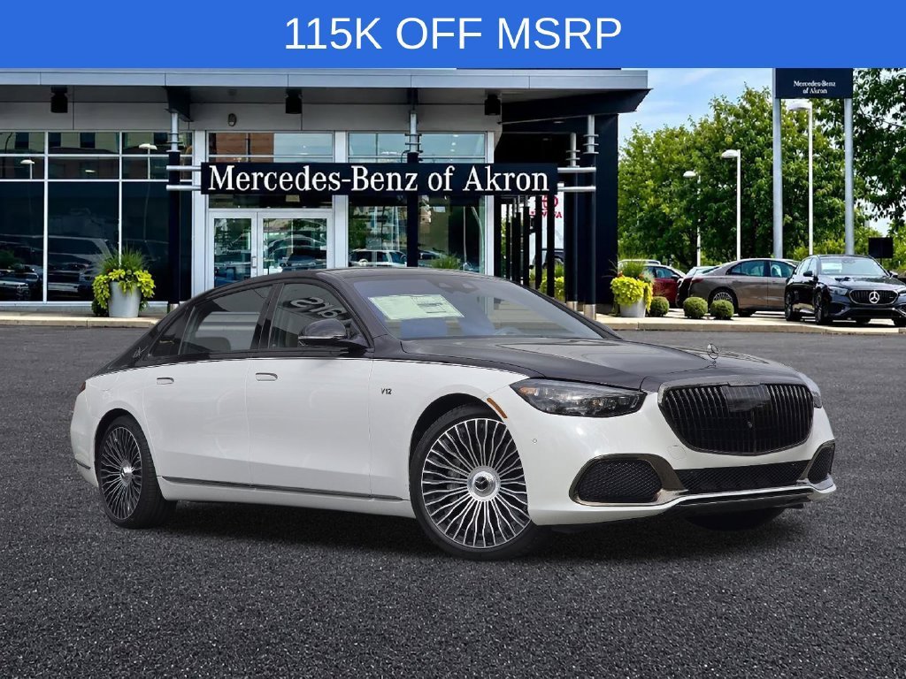 New 2025 MANUFAKTUR Moonlight White Metallic Mercedes-Benz Maybach S 680 image 44