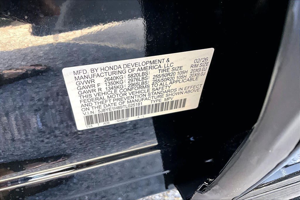 New 2026 Black Acura Advance Package image 22