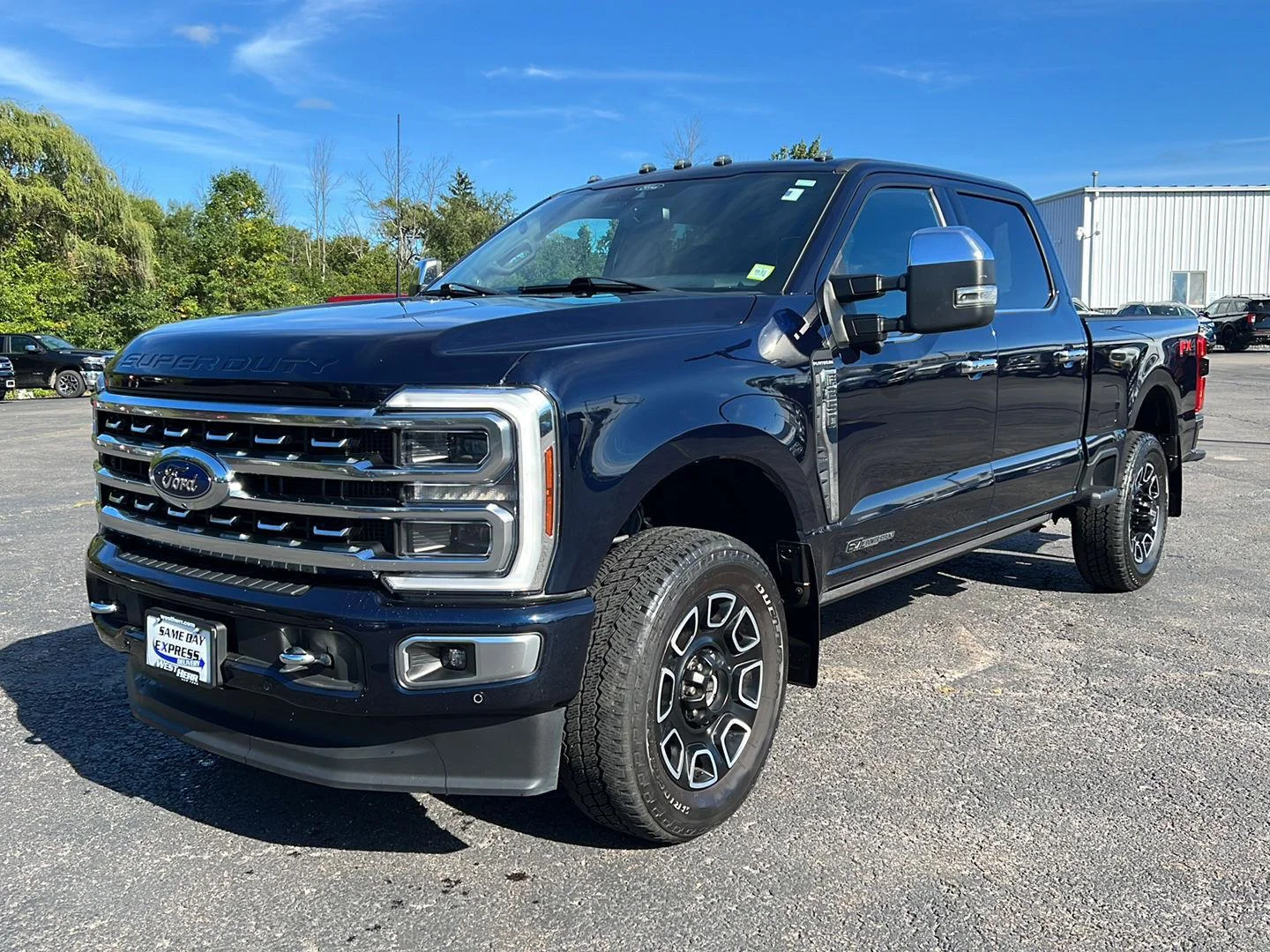 Used 2024 Antimatter Blue Ford Platinum image 21