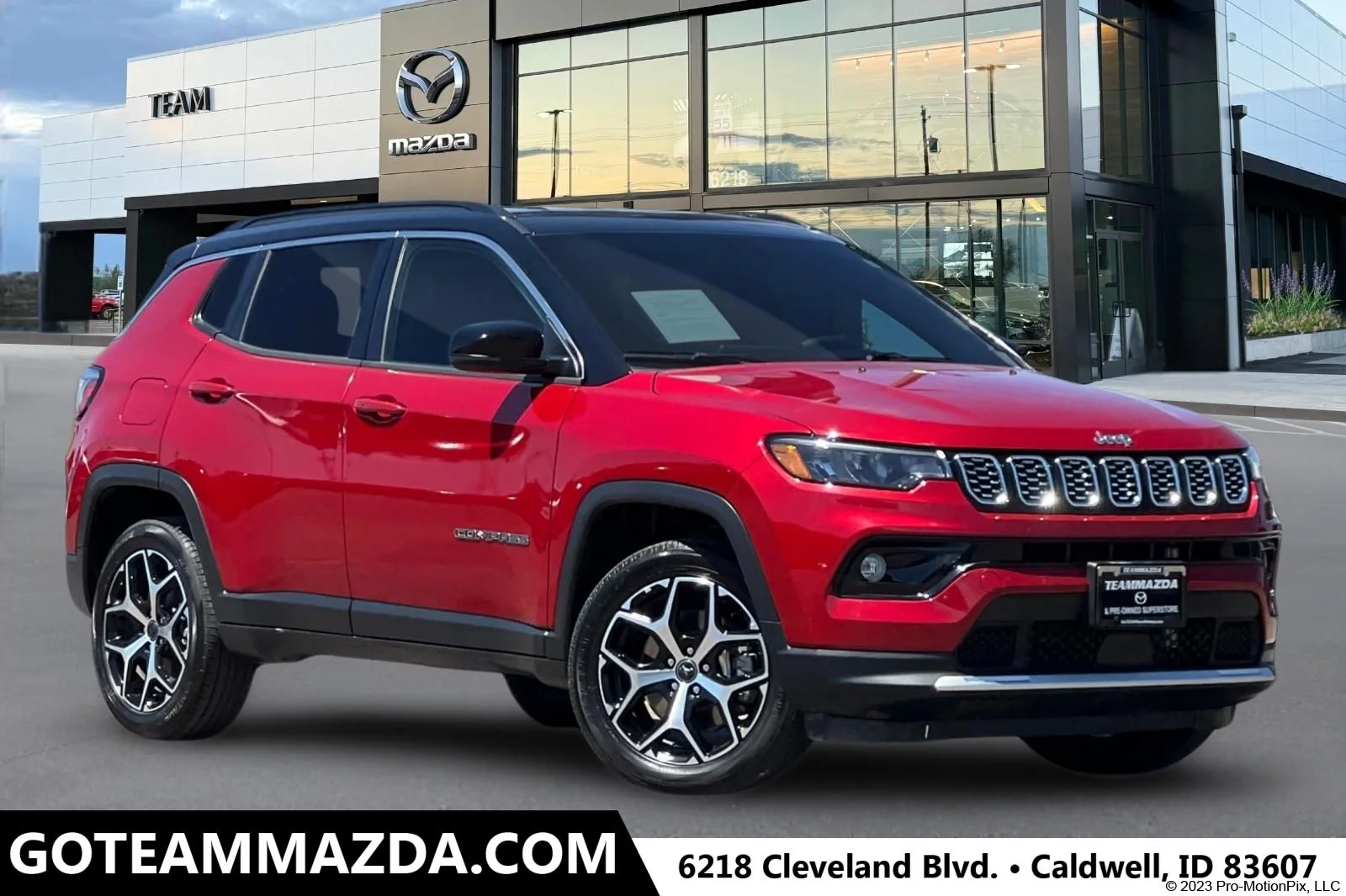 Used 2025 Red Jeep Limited image 1