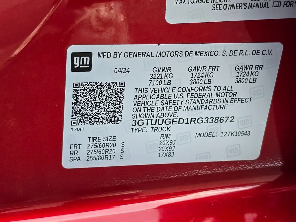 Certified Used 2024 Volcanic Red Tintcoat GMC Denali image 34