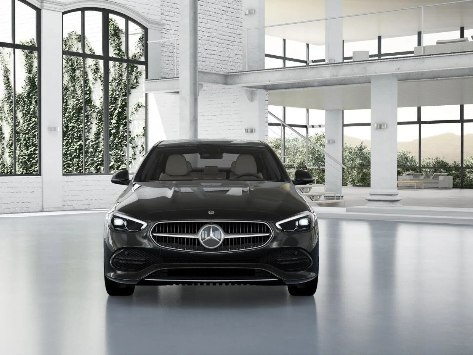 New 2026 Graphite Grey Metallic Mercedes-Benz C 300 image 8