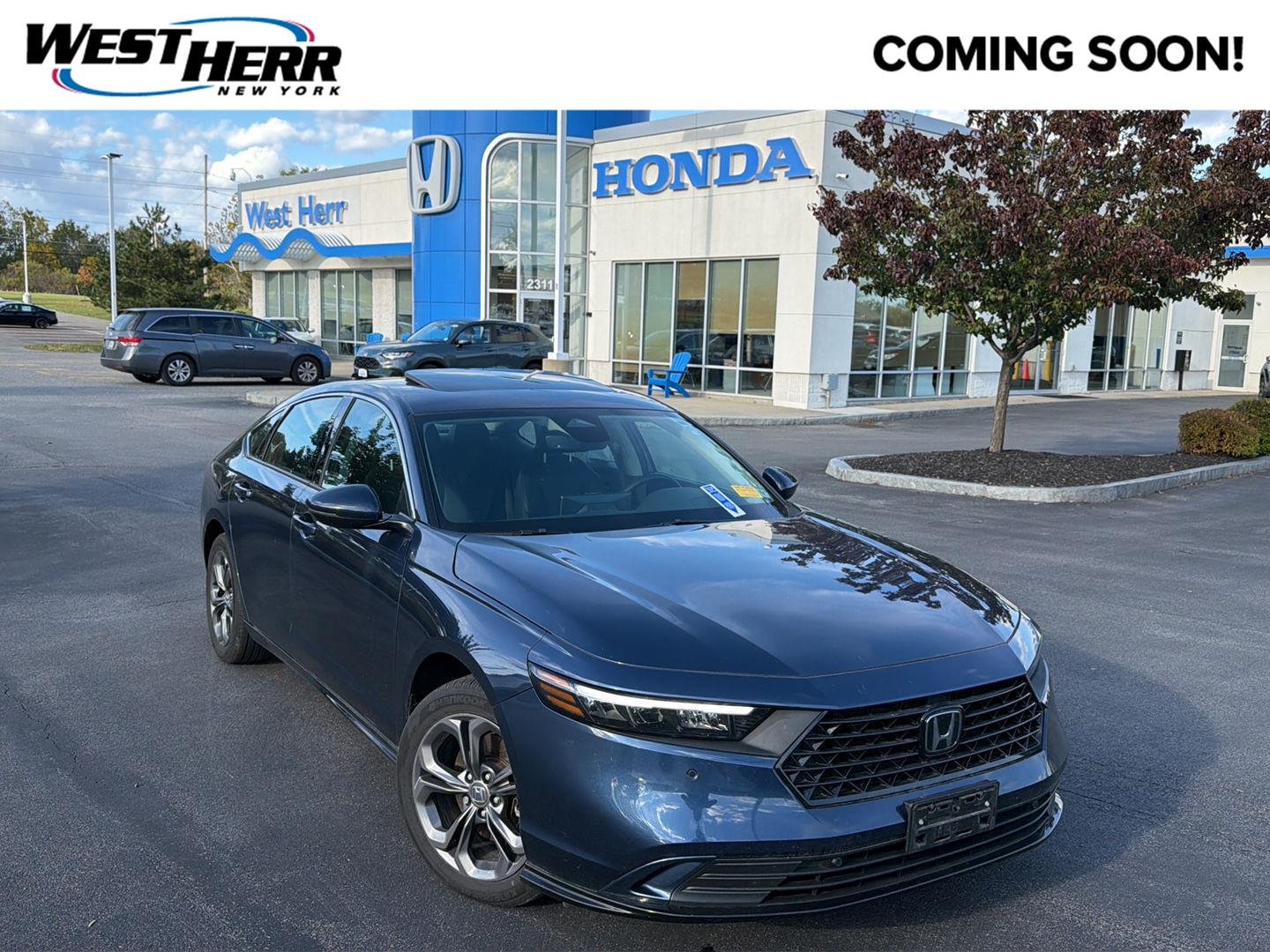 Used 2025 Canyon River Blue Metallic Honda EX-L image 1