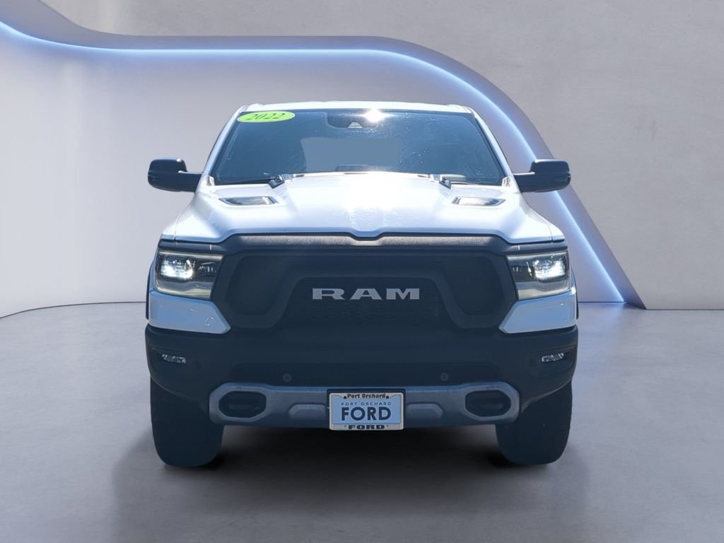 Used 2022 Bright White Clearcoat Ram Rebel image 10