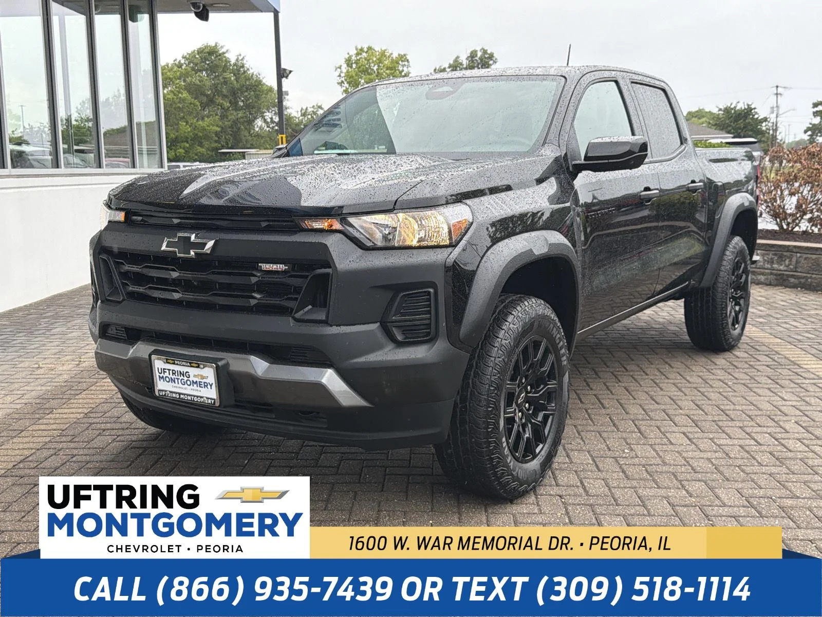 Used 2024 Black Chevrolet 4WD Trail Boss image 1
