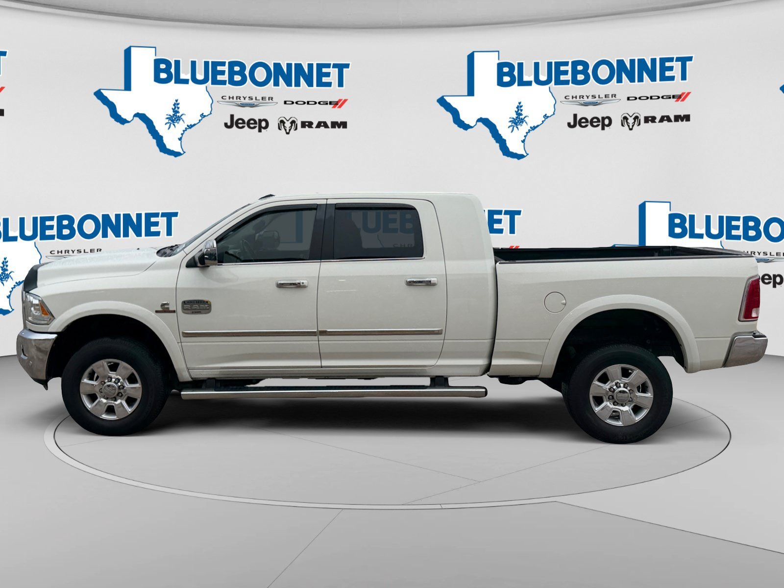 Used 2018 Pearl White Ram Longhorn image 8