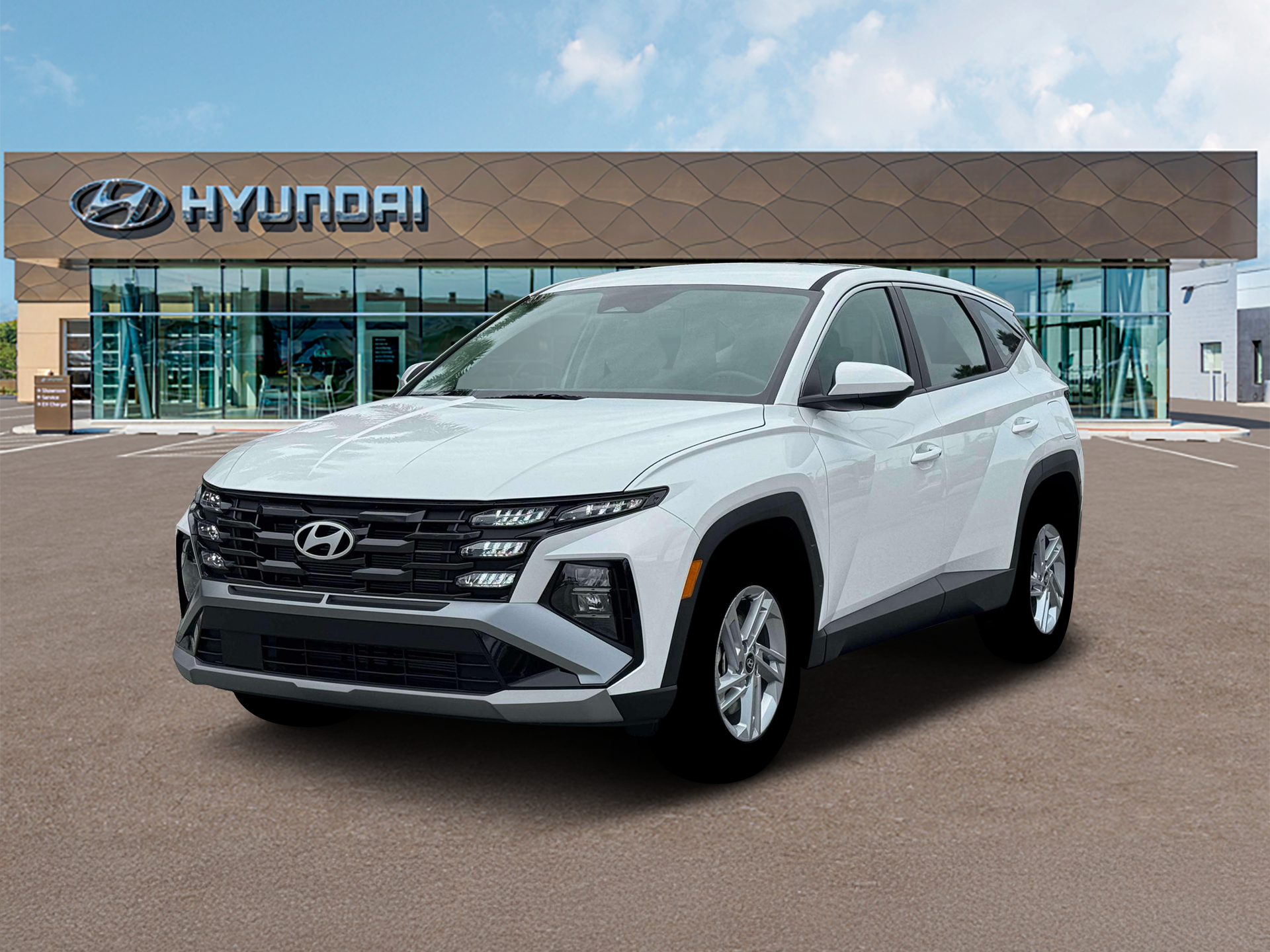 New 2026 White Hyundai SE FWD image 1