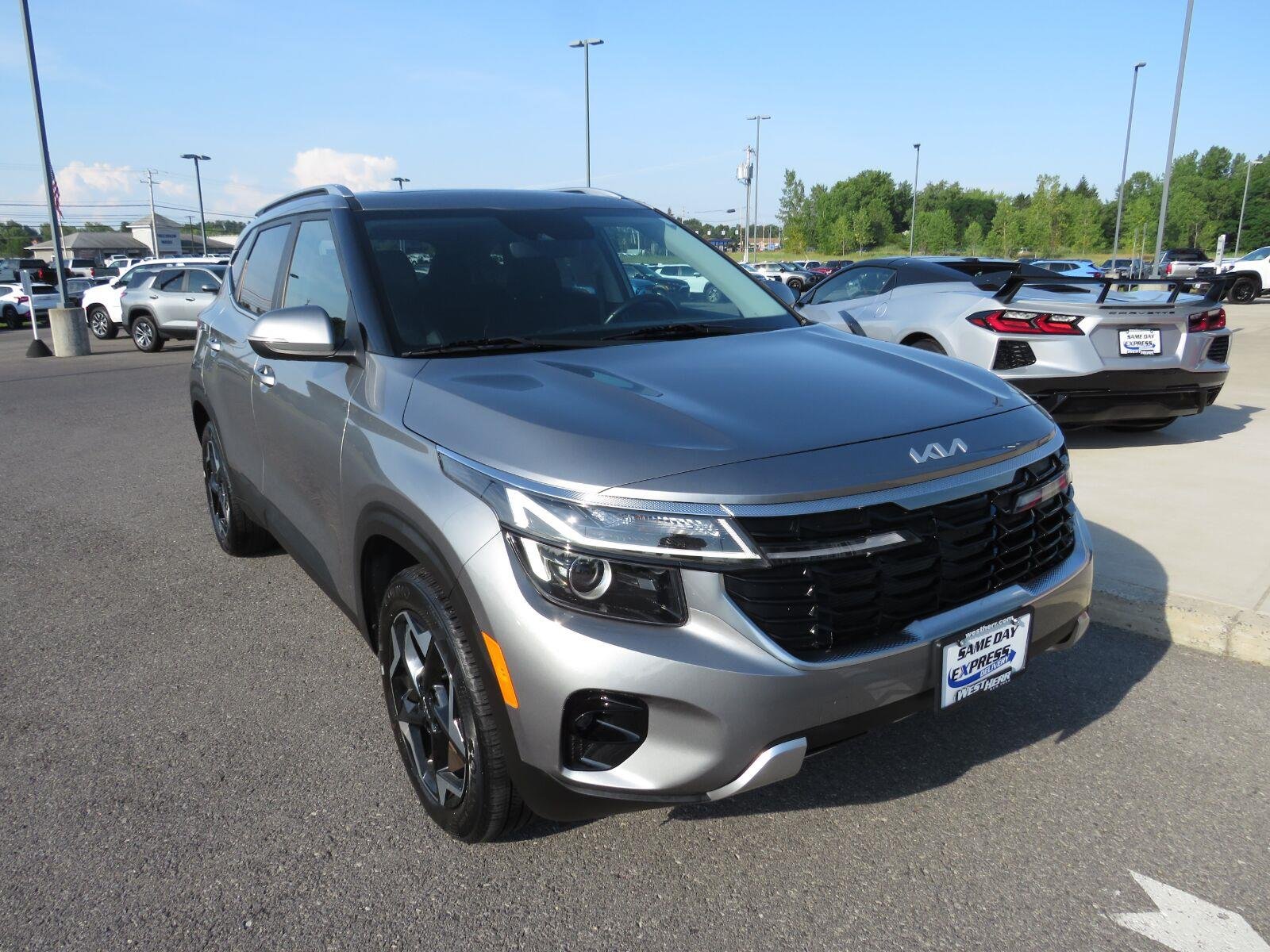 Used 2024 Steel Gray Kia EX image 2