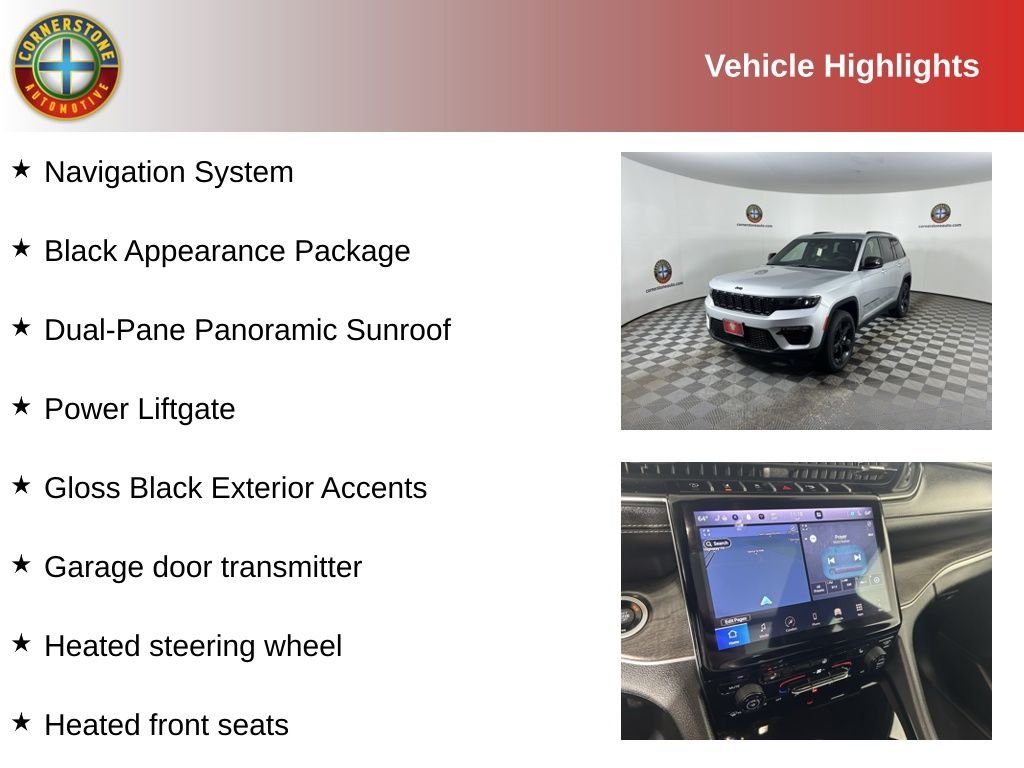 Used 2024 Jeep Grand Cherokee Limited with VIN 1C4RJHBGXRC170018 for sale in Elk River, Minnesota