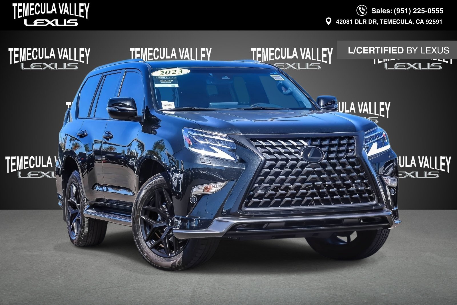 Certified Used 2023 Black Lexus 460 image 1