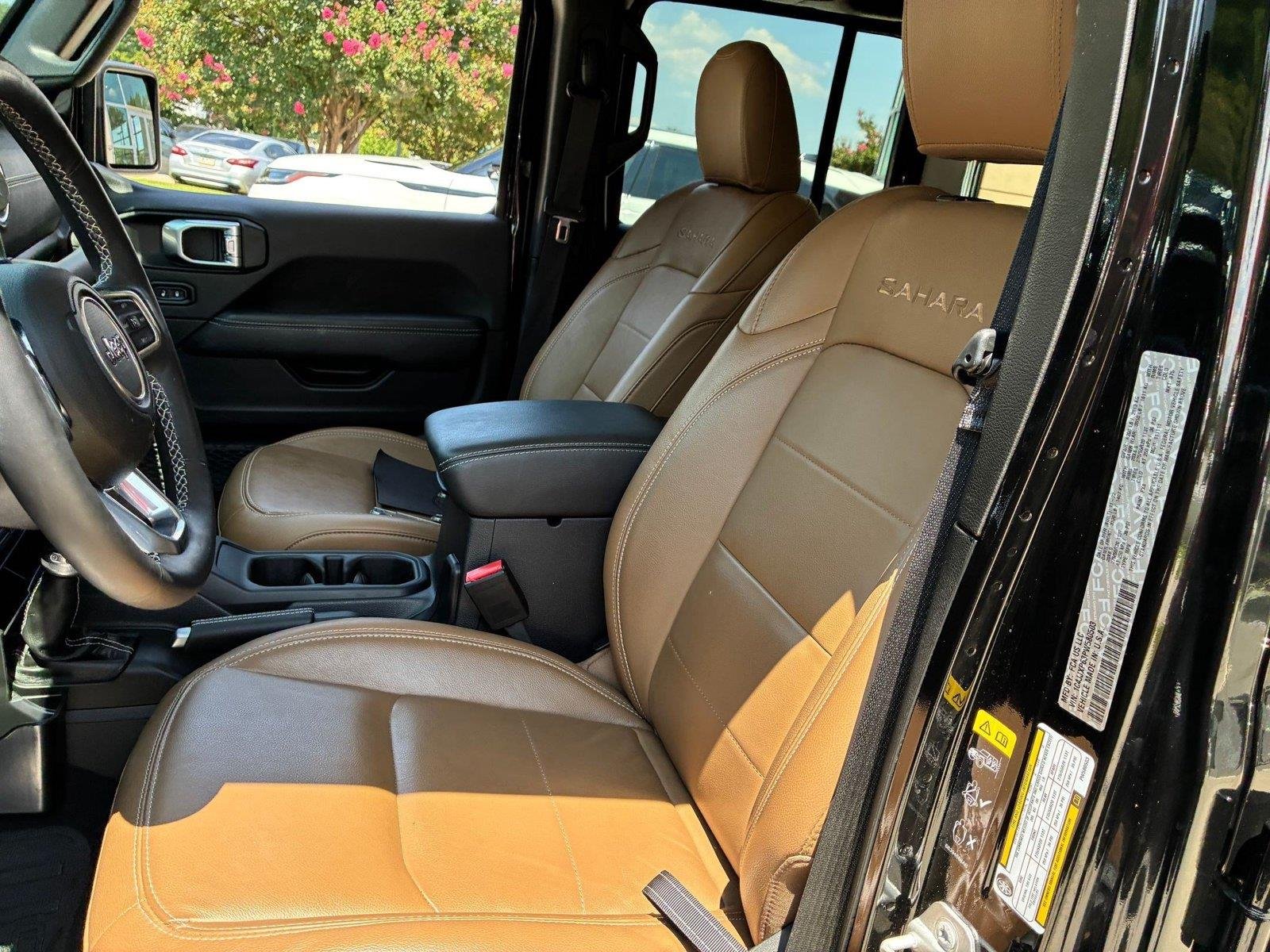 Used 2023 Black Clearcoat Jeep Sahara image 14