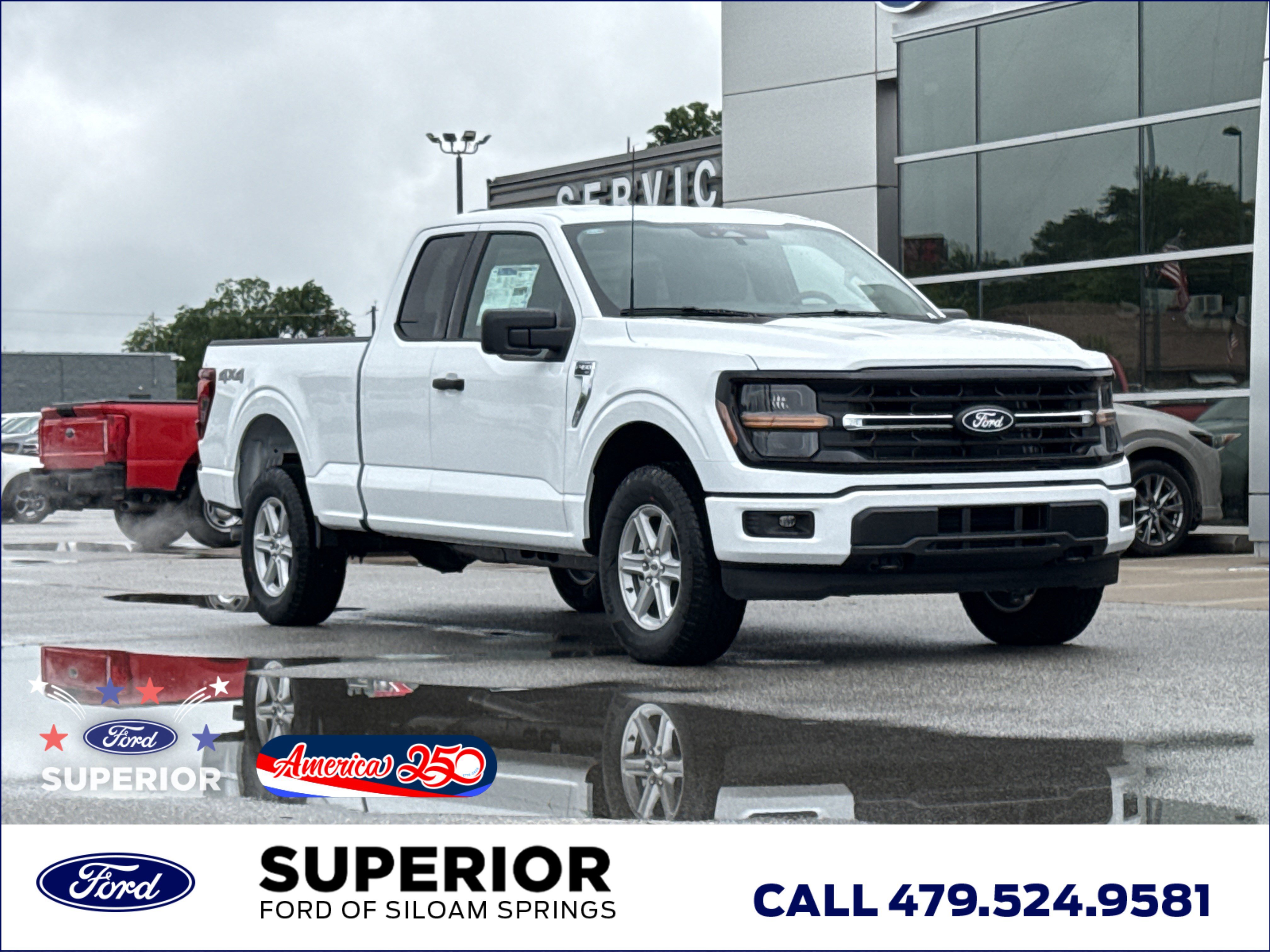 New 2026 Oxford White Ford XLT 4WD image 1