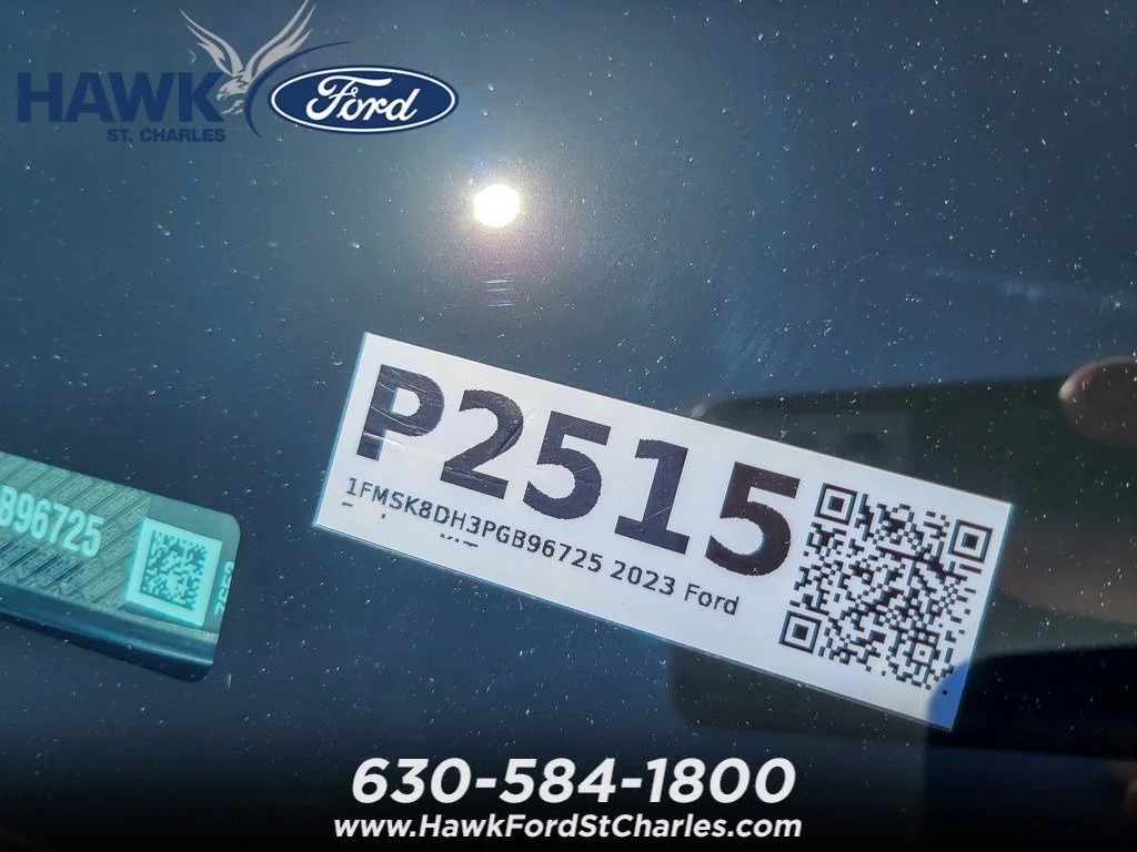 Certified Used 2023 White Metallic Ford XLT image 26