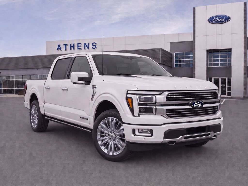 New 2026 Star White Metallic Tri-Coat Ford Platinum® image 1