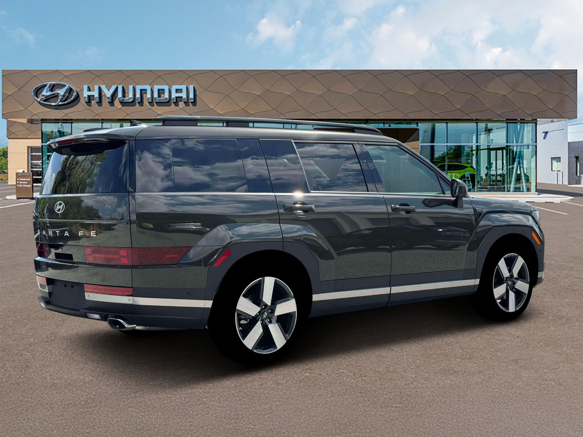 New 2026 Green Hyundai Limited FWD image 8