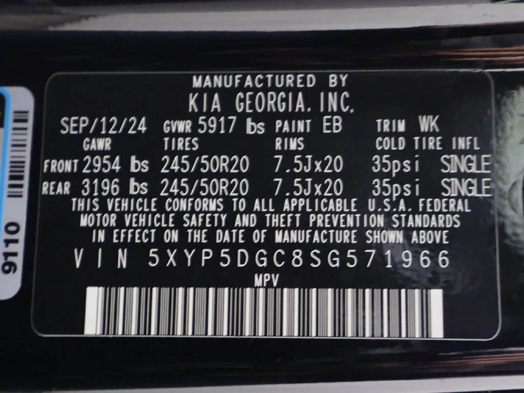 Certified Used 2025 Black Kia SX-Prestige X-Line image 70