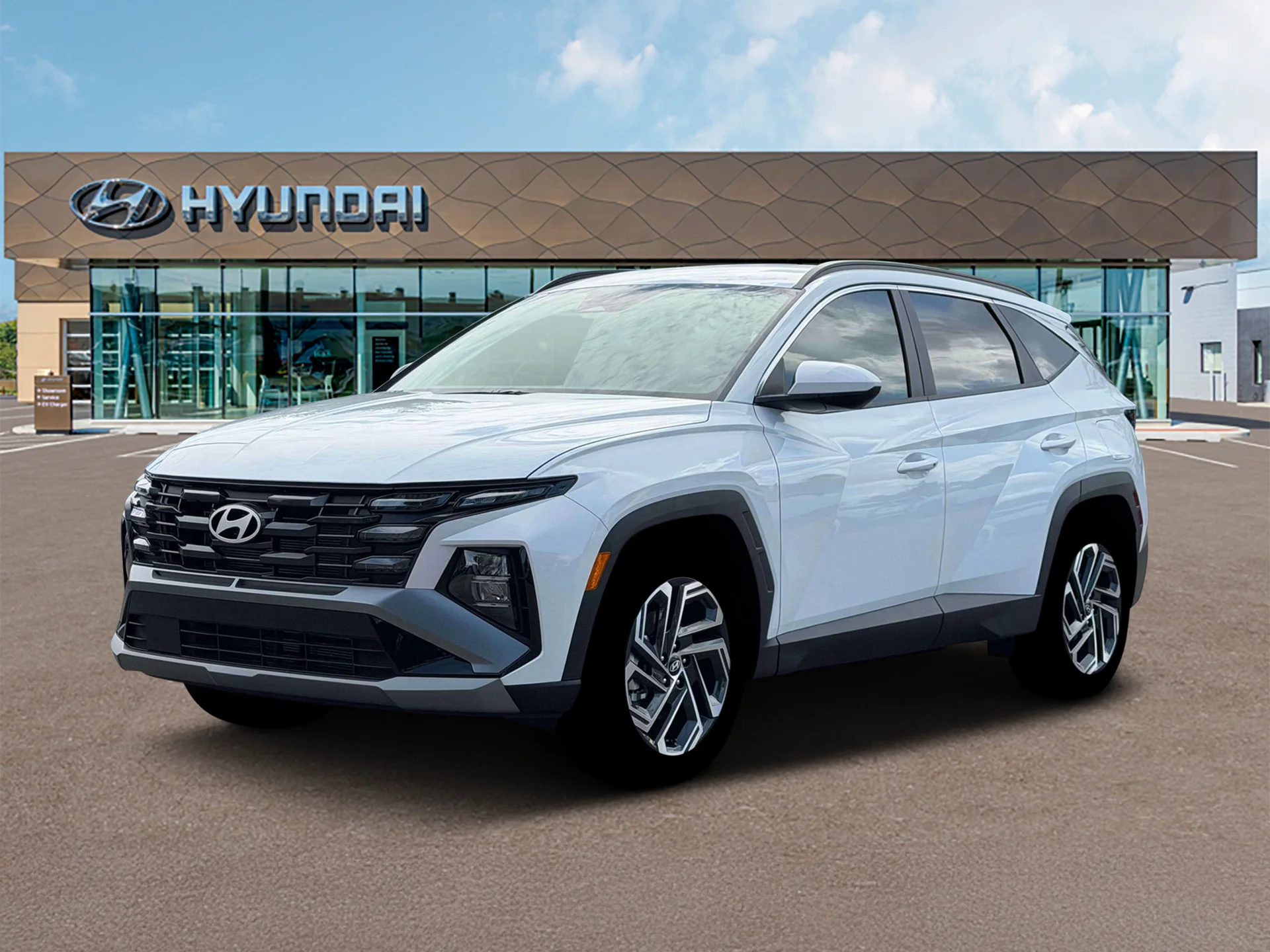 New 2026 Serenity White Pearl Hyundai SEL image 1
