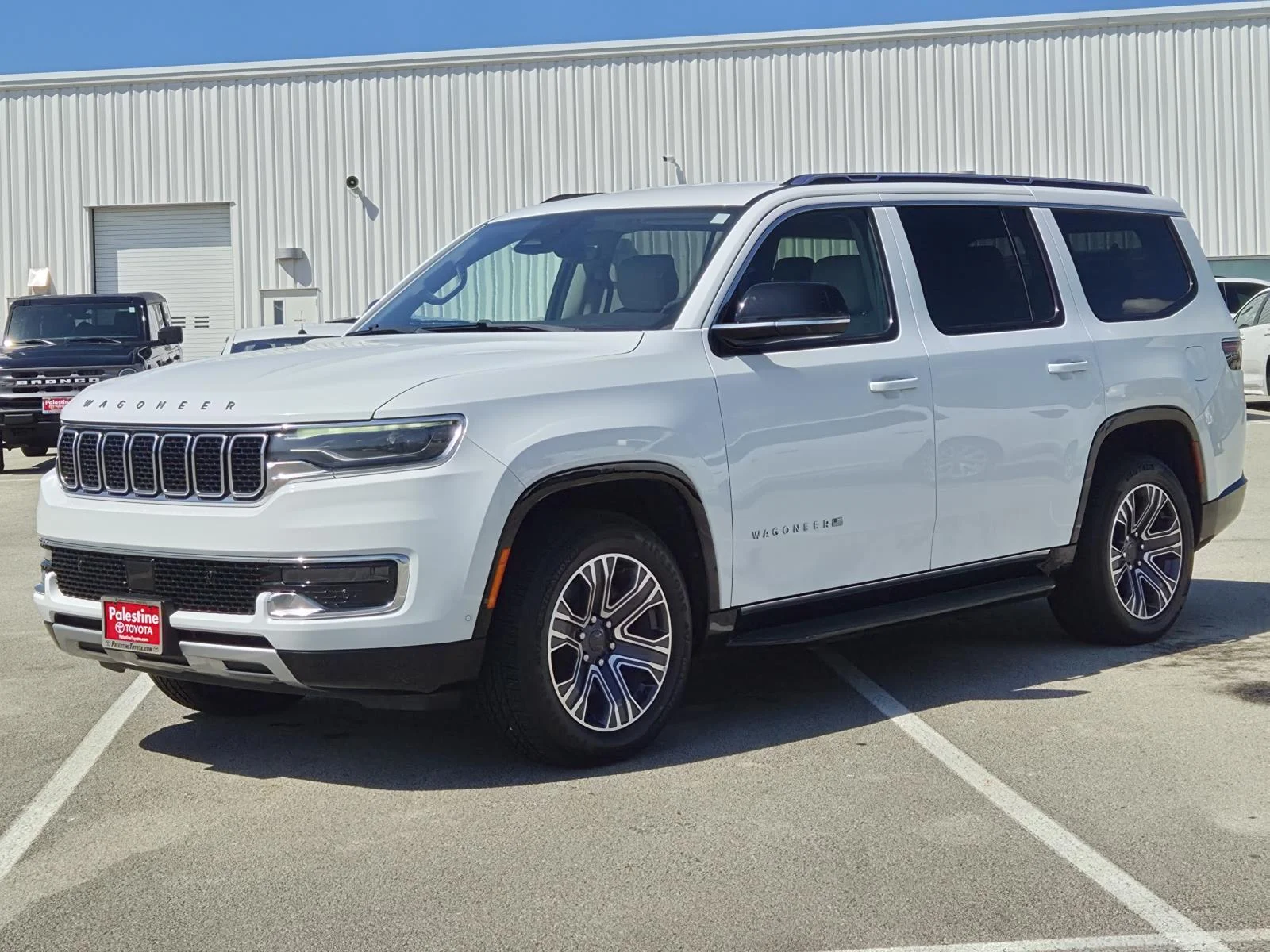 Used 2024 Bright White Clearcoat Jeep Series II 4x2 image 3