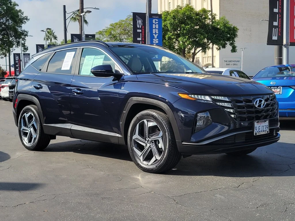 Used 2024 Blue Hyundai SEL Convenience image 34