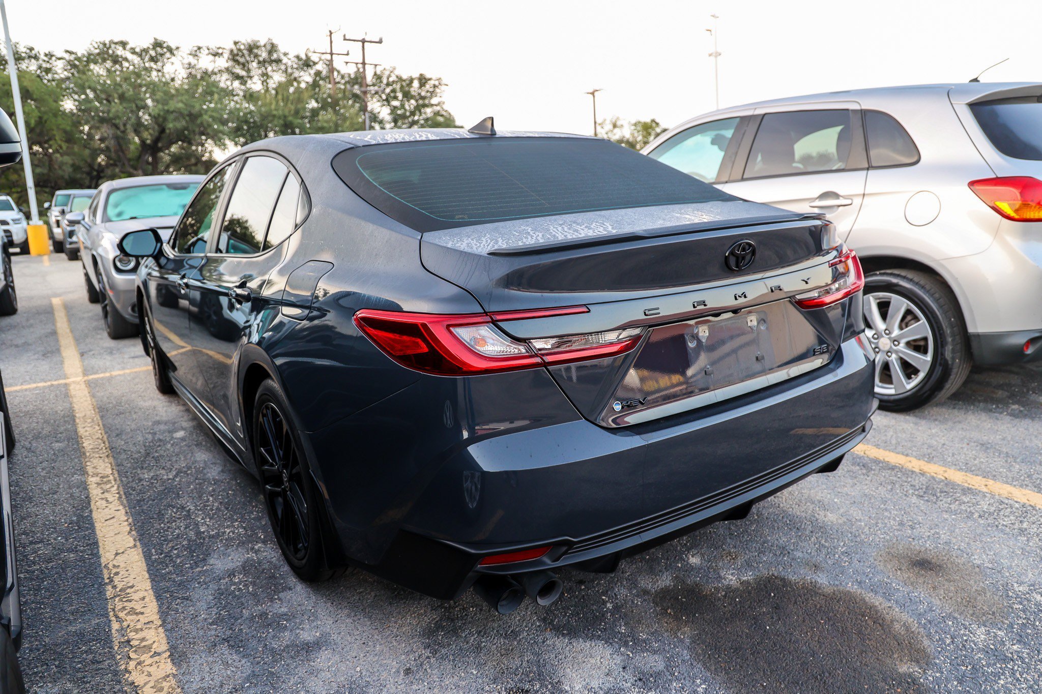 Used 2025 Gray Toyota SE image 8