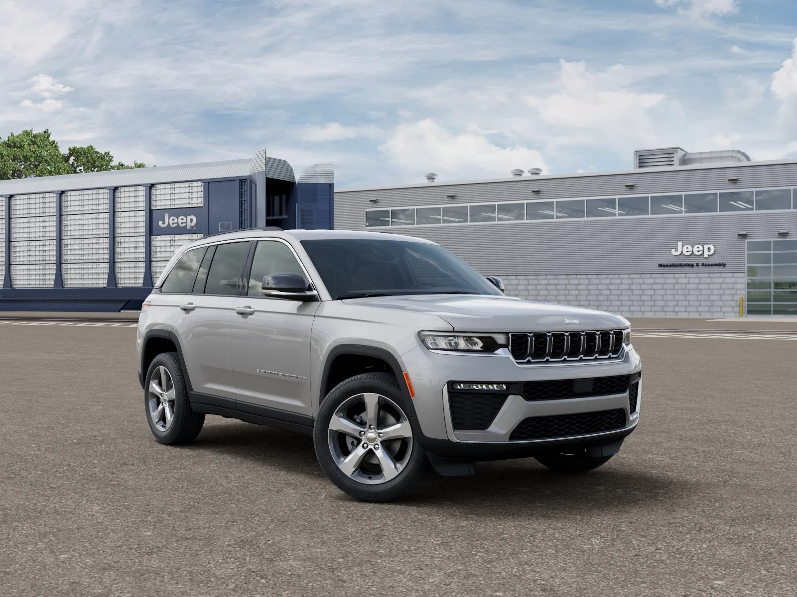 New 2026 Silver Zynith Exterior Paint Jeep Limited image 5