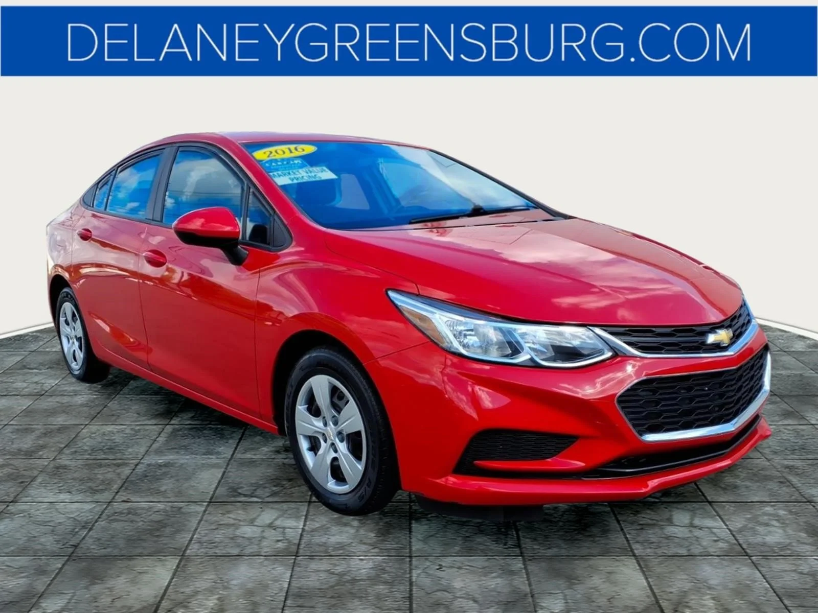 Used 2016 RED HOT Chevrolet LS image 1