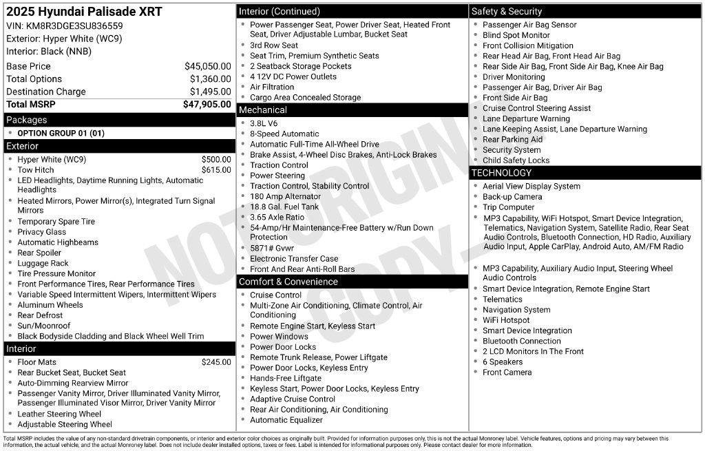 Used 2025 White Hyundai XRT image 26