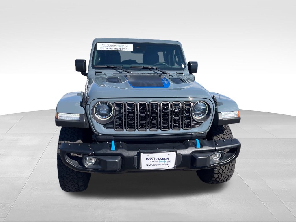 Used 2024 Gray Jeep Rubicon 4xe image 8
