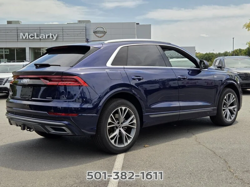 Used 2021 Blue Metallic AUDI PREMIUM PLUS 55 TFSI QUATTRO image 5