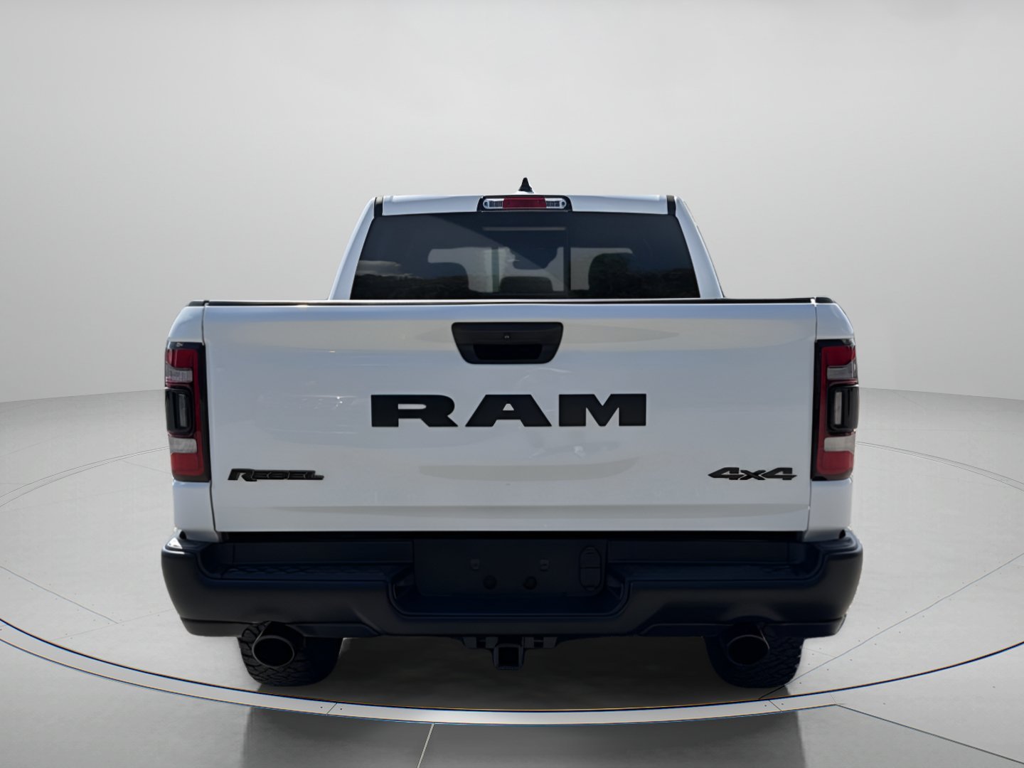 Used 2022 Bright White Clearcoat Ram Rebel image 3
