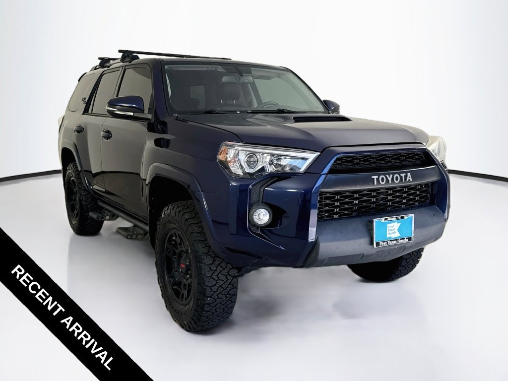 Used 2018 Nautical Blue Metallic Toyota TRD Off-Road Premium image 1