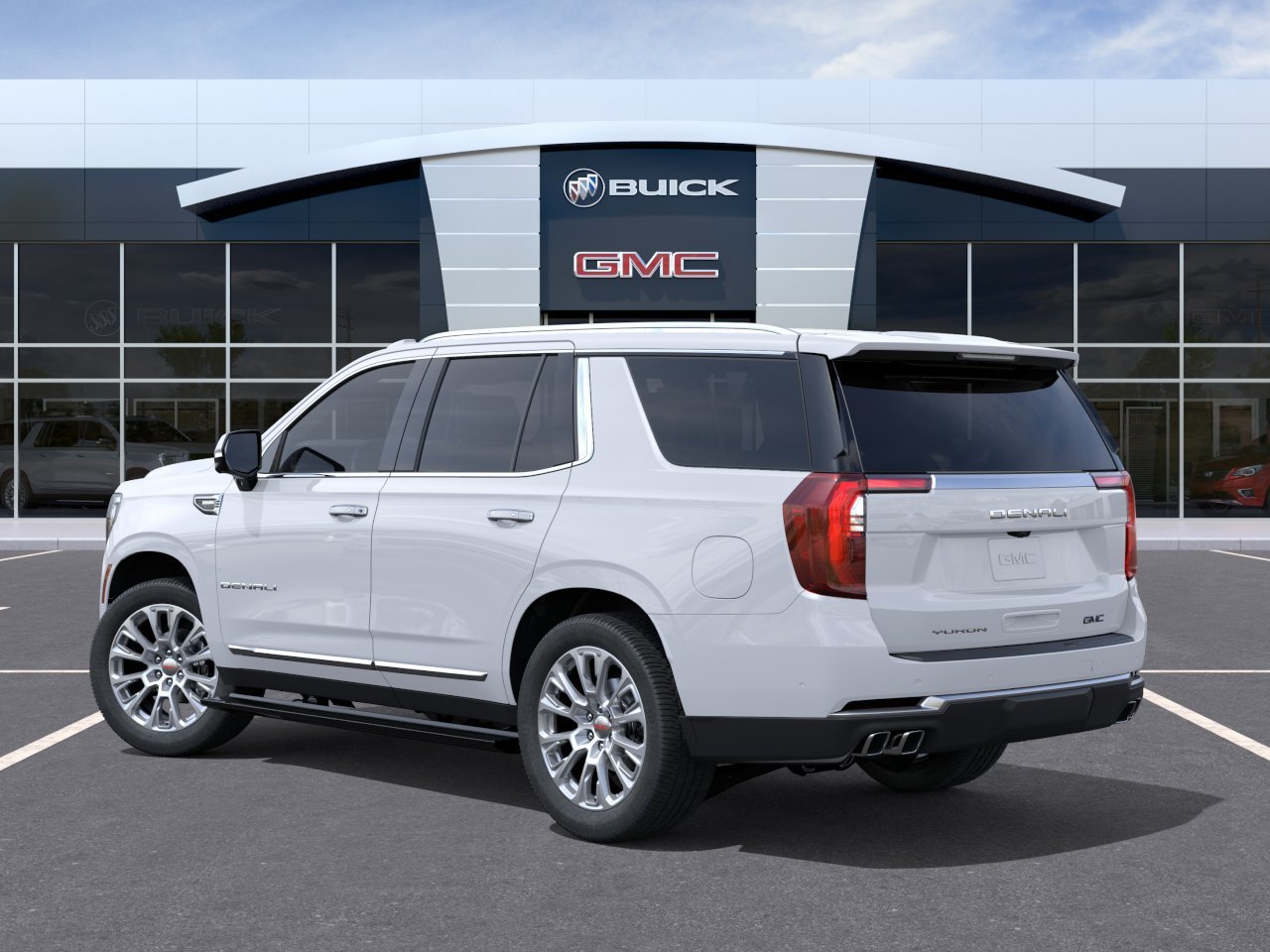 New 2026 Glacier White Tricoat GMC Denali image 3