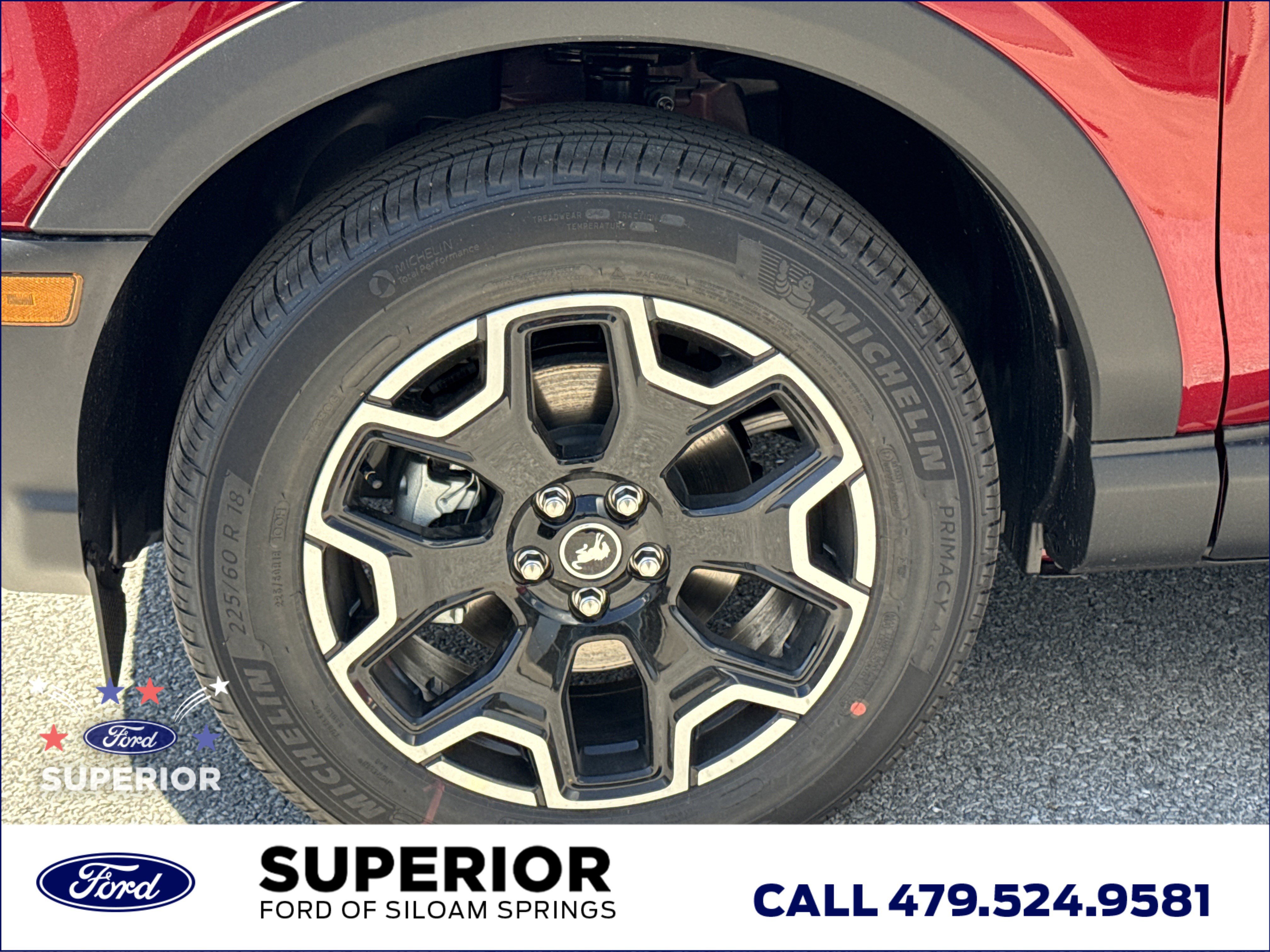 New 2026 Ruby Red Metallic Tinted Clearcoat Ford Outer Banks 4WD image 14