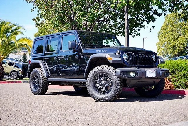 New 2026 Black Clear-Coat Exterior Paint Jeep Willys image 1