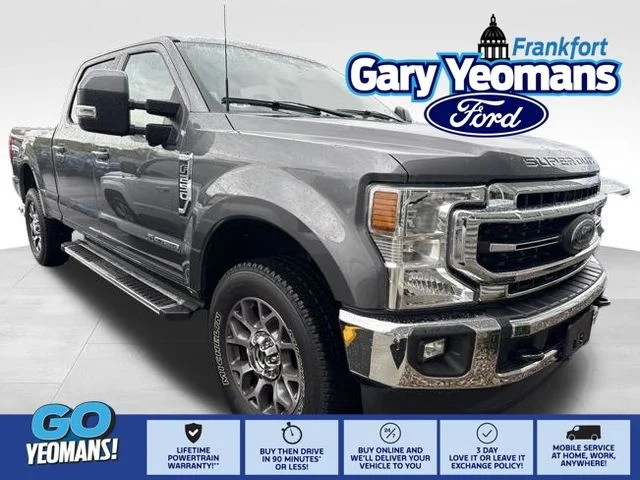 Used 2022 Gray Metallic Ford Lariat image 1