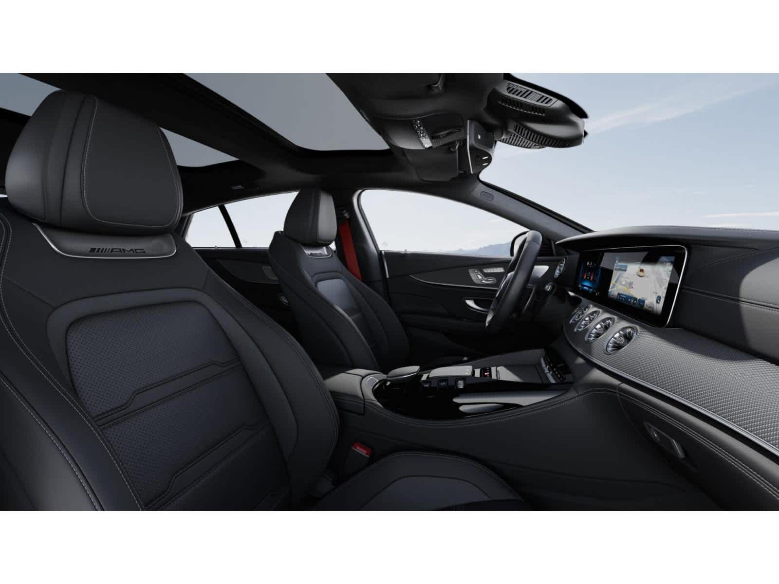 New 2026 Obsidian Black Metallic Mercedes-Benz AMG® GT 53 4-Door Coupe image 3