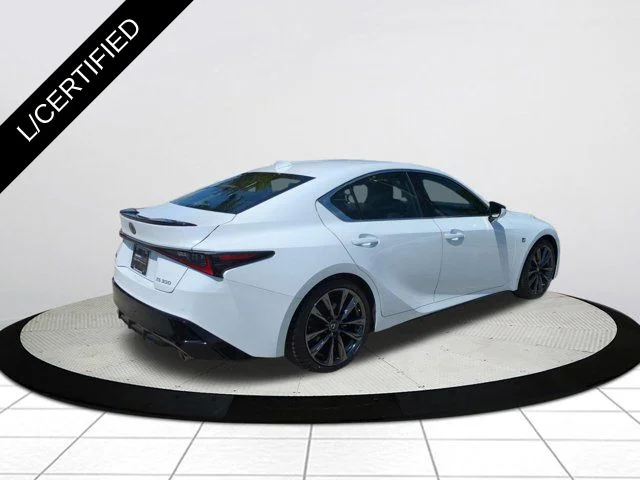 Certified Used 2021 ULTRA WHITE Lexus 350 F SPORT image 4