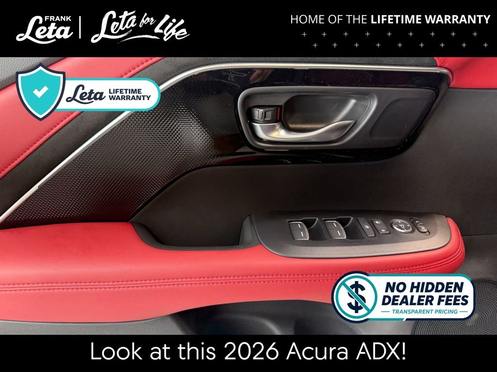 New 2026 Crystal Black Pearl Acura w/A-Spec Package image 17