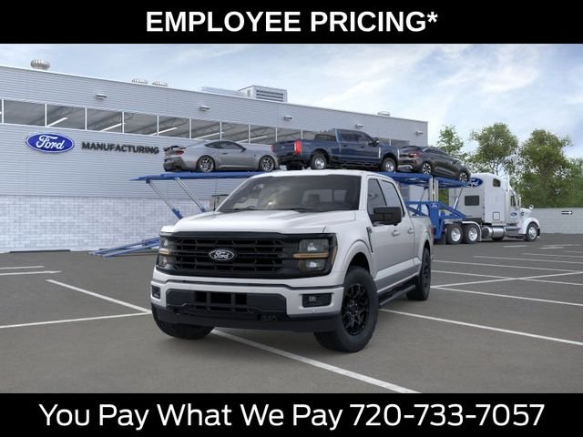 New 2026 Iconic Silver Metallic Ford XLT image 2