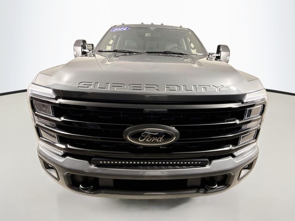 Used 2024 Carbonized Gray Metallic Ford LARIAT image 2