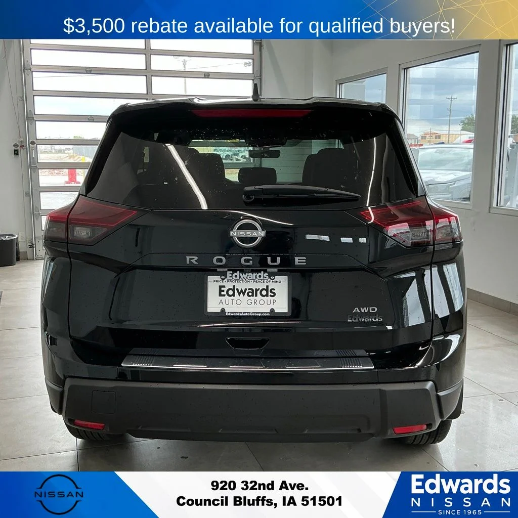 New 2026 Super Black Nissan SV image 6